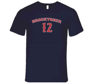 Brock Holt Brocktober 12 Boston Baseball Fan T Shirt - image_385d9e6a-0aea-43ca-97a4-de762c3f370f