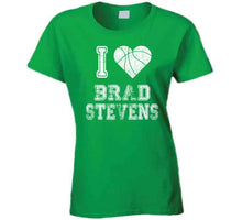 Load image into Gallery viewer, Brad Stevens I Heart Boston Basketball Fan T Shirt - image_39ed1998-b348-4610-8881-7db143882590