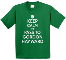 Load image into Gallery viewer, Gordon Hayward Keep Calm Boston Basketball Fan T Shirt - image_3a7a6bb9-6c76-43e4-a2a4-cc99c2db3265