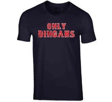 Load image into Gallery viewer, Only Dingahs Home Run Boston Baseball Fan T Shirt - image_3ad48ce2-08f3-4583-88ef-ff3127bd9e2a