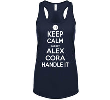 Load image into Gallery viewer, Alex Cora Keep Calm Boston Baseball Fan T Shirt - image_3b0d631e-e879-4175-ab44-4e879d3a06e9