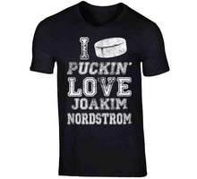 Load image into Gallery viewer, Joakim Nordstrom I Love Boston Hockey Fan T Shirt - image_3b9b8d8b-7dd5-4fe4-ba4a-26732576a38c