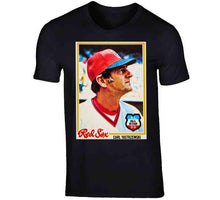Load image into Gallery viewer, Carl Yastrzemski Boston Baseball Card Fan V3 T Shirt - image_3be9a87d-7565-43c1-a367-d014cba45d2a