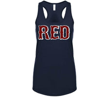 Load image into Gallery viewer, Boston Baseball Fan RED Distressed T Shirt - image_3e316dab-62e6-4916-9b6a-403304d0abc0