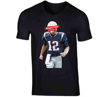 Load image into Gallery viewer, Angry Tom Tom Brady New England Football Fan T Shirt - image_3ffd7a40-334c-49aa-b8d4-0bf0ffde41ef