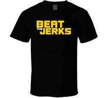 Load image into Gallery viewer, Beat the Jerks Boston Hockey Fan T Shirt - image_4031e376-cf91-4814-a505-8da664dd4b59