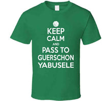 Load image into Gallery viewer, Guerschon Yabusele Keep Calm Boston Basketball Fan T Shirt - image_40bade63-8c5a-461f-a491-2c3b92ab86c1