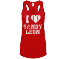Load image into Gallery viewer, Sandy Leon I Heart Boston Baseball Fan T Shirt - image_416bd7da-9550-4f76-a609-9a6df889d363