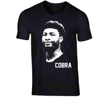 Load image into Gallery viewer, Marcus Smart Cobra Boston Basketball Fan  T Shirt - image_4181c9c6-0c1f-4a7e-b74e-af2b9a28a903