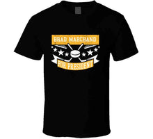 Load image into Gallery viewer, Brad Marchand For President Boston Hockey Fan T Shirt - image_418dba2a-9fbb-43fb-b0d4-e14cba6632ad