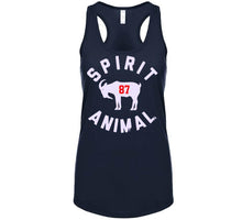 Load image into Gallery viewer, Rob Gronkowski Spirit Animal Goat New England Football Fan T Shirt - image_418f3f27-fb02-47fa-bbaa-2467cecac5c7