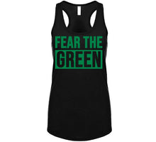 Load image into Gallery viewer, Fear The Green  Boston Basketball Fan v2 T Shirt - image_41cc66f7-98eb-4a00-8605-c71486d7cda0