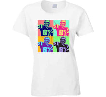 Load image into Gallery viewer, Rob Gronkowski The Gronk Warhol Style New England Football Fan T Shirt - image_41cc8f5a-a97f-49a7-a81e-7a2fa1aeb544
