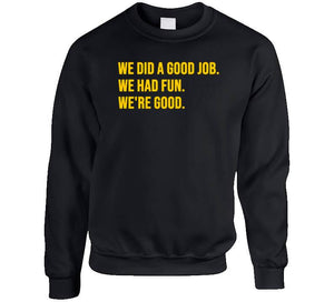 Brad Marchand We're Good Boston Hockey Fan v2 T Shirt - image_43b212d8-34e0-40bb-bf8f-7ddd2374c735