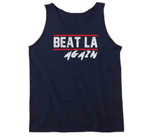Load image into Gallery viewer, Beat LA Again New England Football Fan Distressed T Shirt - image_44960a1e-c513-4058-9197-5a0addb0ae54