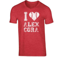 Load image into Gallery viewer, Alex Cora I Heart Boston Baseball Fan T Shirt - image_44ec1907-fbf5-40d7-a27e-730e5af24e0b