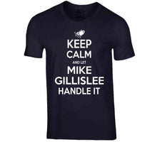 Load image into Gallery viewer, Mike Gillislee Keep Calm New England Football Fan T Shirt - image_4569bcac-d409-4902-9ec6-9be4f0345c94