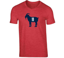 Load image into Gallery viewer, Julian Edelman Goat  New England Football Fan T Shirt - image_459afd61-a2ee-45b8-a902-2bd2d656dea5
