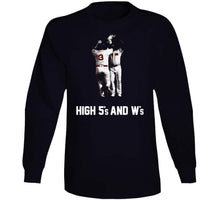 Load image into Gallery viewer, High 5s And Ws Boston Baseball Fan T Shirt - image_45bfab05-fa96-499c-99a1-59c9e34a9d48