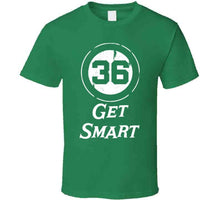 Load image into Gallery viewer, Marcus Smart Get Smart Boston Basketball  Fan Distressed T Shirt - image_45ce5e0b-cd3f-4dc8-ad06-97ba8811c3bd