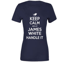 Load image into Gallery viewer, James White Keep Calm New England Football Fan T Shirt - image_46f14ef8-f07a-4762-af69-855b494108f0