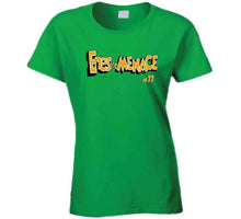 Load image into Gallery viewer, Enes The Menace Dennis Parody Enes Kanter Boston Basketball Fan T Shirt - image_4753785a-a226-4815-8ae5-97493d55835e