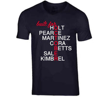 Load image into Gallery viewer, Built For October Boston Playoff Baseball Fan T Shirt - image_47dcb998-a813-4ead-bb80-c7e9990ddcef