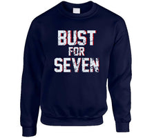 Load image into Gallery viewer, Bust For Seven New England Football Fan T Shirt - image_47fdce03-8b87-4fbc-b17c-32d40d80cde5