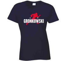 Load image into Gallery viewer, Rob Gronkowski Air New England Football Fan T Shirt - image_493cdd11-fd61-4dea-bab0-cca0092e02ab
