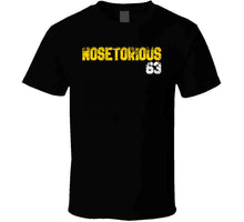 Load image into Gallery viewer, Brad Marchand 63 Nosetorious Boston Hockey Fan T Shirt - image_4993ba5b-21e1-454a-abf5-504eface1a35