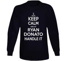 Load image into Gallery viewer, Ryan Donato Keep Calm Boston Hockey Fan T Shirt - image_49cb42f2-a453-477d-83e9-0c58b7d74046