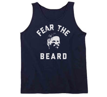 Load image into Gallery viewer, Julian Edelman Fear The Beard New England Football Fan T Shirt - image_4b67aa64-1903-4a95-a9b4-a14c9bd364fd