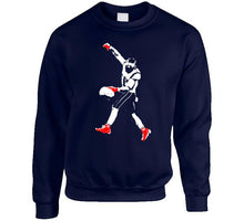 Load image into Gallery viewer, Julian Edelman Silhouette MVP New England Football Fan T Shirt - image_4c54af29-a72d-49cc-acfc-e2c5553d72a4