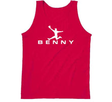 Load image into Gallery viewer, Air Benny Andrew Benintendi Silhouette Boston Baseball Fan Red T Shirt - image_4c90f69a-b419-4b3f-a06d-a6993dd30581