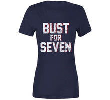 Load image into Gallery viewer, Bust For Seven New England Football Fan T Shirt - image_4dadf77d-b96a-4232-9371-876655e176df