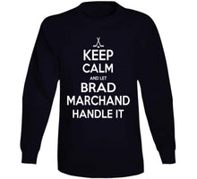 Load image into Gallery viewer, Brad Marchand Keep Calm Boston Hockey Fan T Shirt - image_4dd346d5-fae2-4683-8908-f3a1dbad54c4