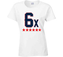 Load image into Gallery viewer, 6 Time World Champs New England Football T Shirt - image_4ef3e28b-08ab-43a8-8f13-fdb34cd65f48