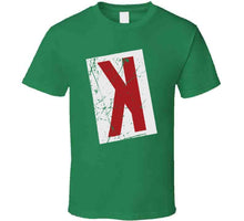 Load image into Gallery viewer, Backwards K Strikeout Distressed Boston Baseball Fan T Shirt - image_4f2bff7d-01e9-427b-9d27-eba09d587e1c