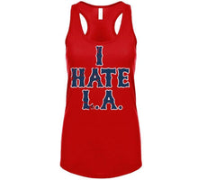 Load image into Gallery viewer, I Hate LA Boston Baseball Fan T Shirt - image_4f6dee84-c9e7-4d70-9858-e871617839b5