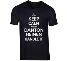 Load image into Gallery viewer, Danton Heinen Keep Calm Boston Hockey Fan T Shirt - image_50199078-09b1-41b4-9518-55cde1f38e7d