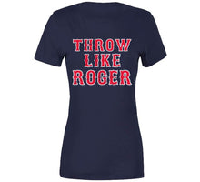 Load image into Gallery viewer, Roger Clemens Throw Like Roger Hall of Fame Boston Baseball Fan T Shirt - image_50829ba4-813f-4d17-9af9-c875c62f4439