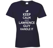 Load image into Gallery viewer, Lawrence Guy Keep Calm New England Football Fan T Shirt - image_50e60380-da70-46c6-8fb5-35697f6853cd