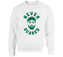 Load image into Gallery viewer, Boston Basketball Marcus Smart Never Scared Physical Ball Fan T Shirt - image_519e0e65-8228-4e7c-b502-4557f5a7e134