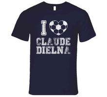 Load image into Gallery viewer, Claude Dielna I Heart New England Soccer T Shirt - image_522e5a55-f4fd-4e07-8e28-283d3769fe29