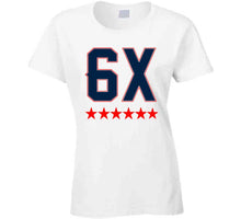 Load image into Gallery viewer, 6 Time World Champs New England Football Fan T Shirt - image_523a672e-fcf5-44eb-b7e6-f4a7ec2c30cc