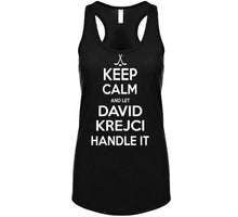 Load image into Gallery viewer, David Krejci Keep Calm Boston Hockey Fan T Shirt - image_52c6350c-a778-4d53-87a1-954710fa0745