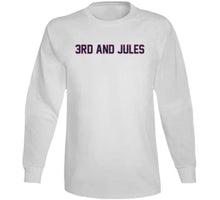 Load image into Gallery viewer, 3rd and Jules Julian Edelman MVP New England Football Fan T Shirt - image_53296f23-489d-42cd-9753-de8c423c2d52