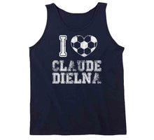 Load image into Gallery viewer, Claude Dielna I Heart New England Soccer T Shirt - image_53722191-100c-4c27-82c6-37753d382eba