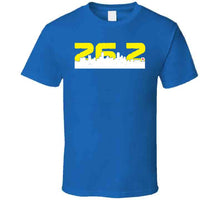 Load image into Gallery viewer, Boston Marathon inspired 26.2 miles City Skyline T Shirt - image_54361740-5a54-4b73-9800-bafe6c2b037a