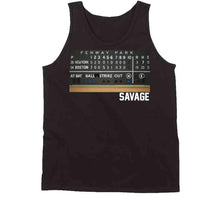 Load image into Gallery viewer, Boston Fenway Scoreboard Savage 19 to 3 New York Beat Down Baseball Fan T Shirt - image_54c23a89-3014-4c22-91a3-72c9fa1839d6